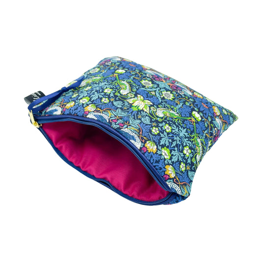Liberty Travel Pouch Strawberry Thief Songbird | Gifting