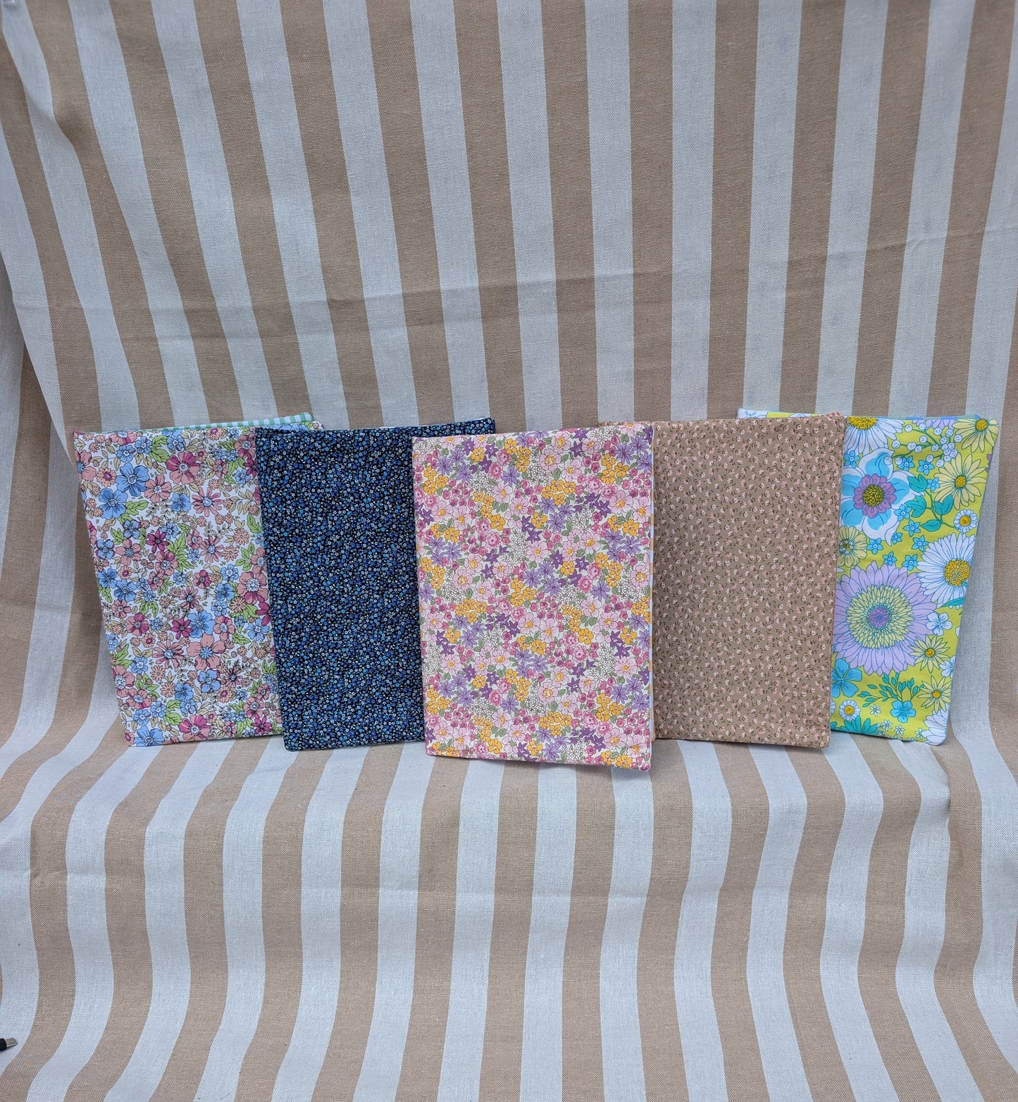 Sunset Stroll Fabric Book Cover with BONUS composition notebook