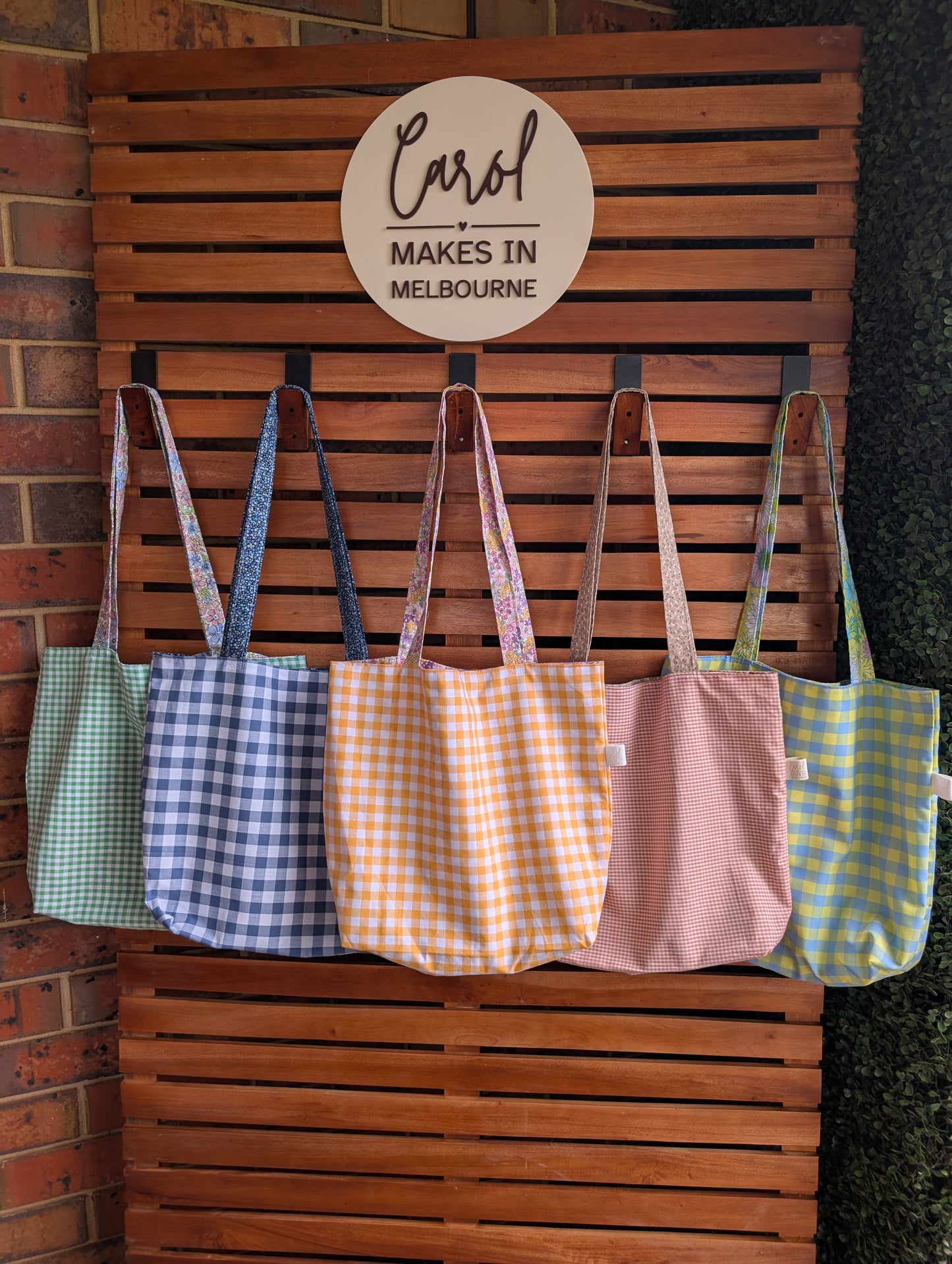 Sunset Stroll Reversible Tote Bag