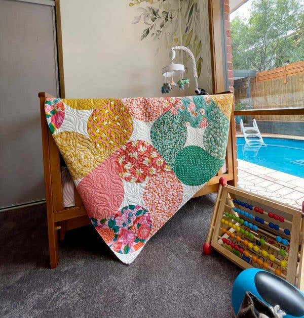 Raindrop Swirl Quilt Pattern