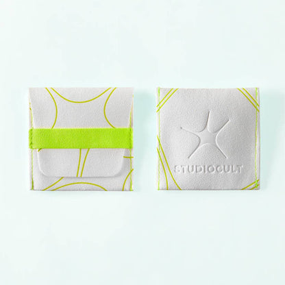 Button Flat Back Earring: Silver / Single