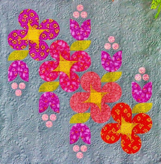 Springtime Flowers Quilt Pattern