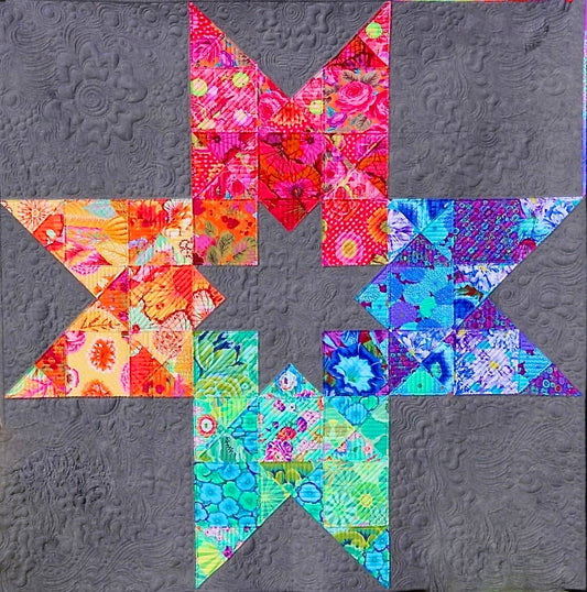 In – 2 – Stars Quilt Pattern