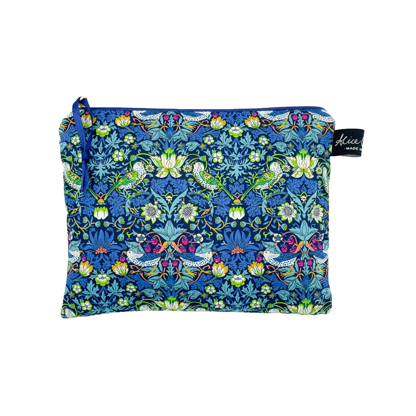 Liberty Travel Pouch Strawberry Thief Songbird | Gifting