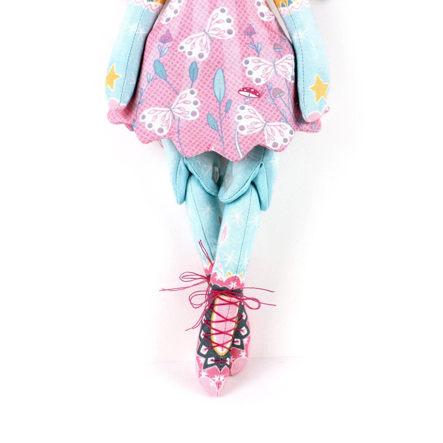 DIY Kit - Esme the Elephant Doll by Miss Ella