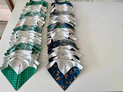 Raindrop Swirl Quilt Pattern