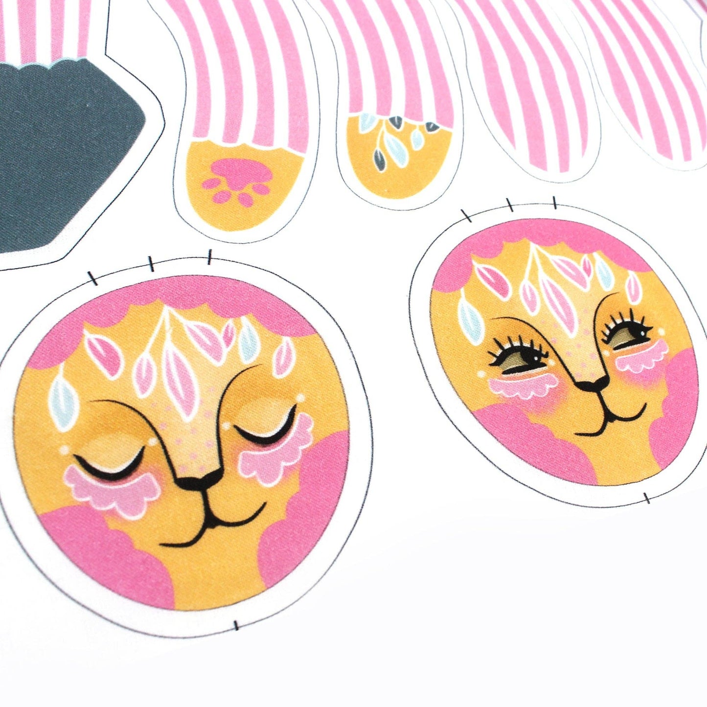 DIY Kit - Auroara the Circus Lion Doll by Miss Ella