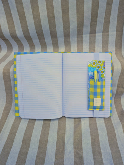 Juliet's Garden Fabric Book Cover with BONUS composition notebook