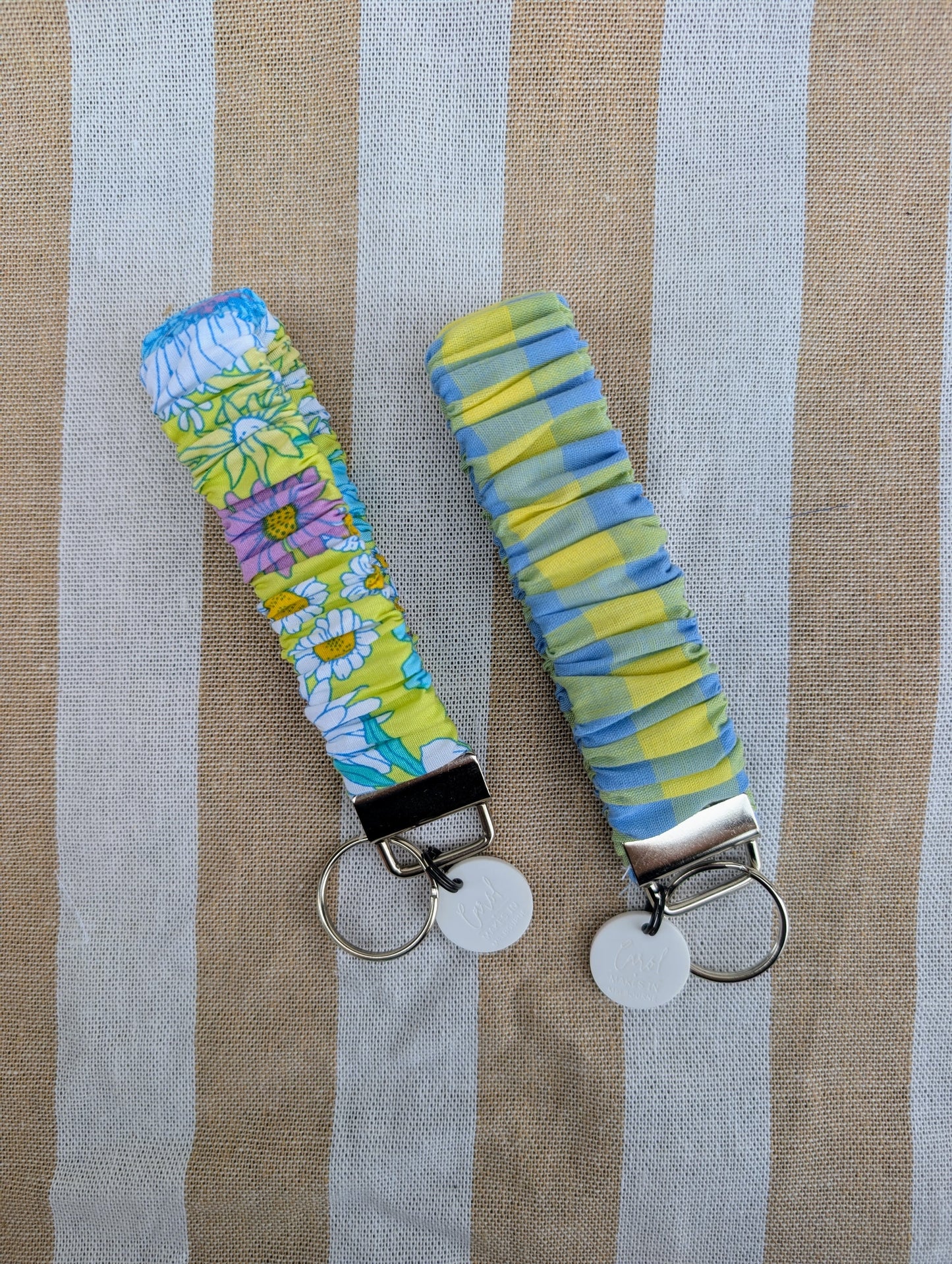 Juliet's Garden Scrunchie Keychain