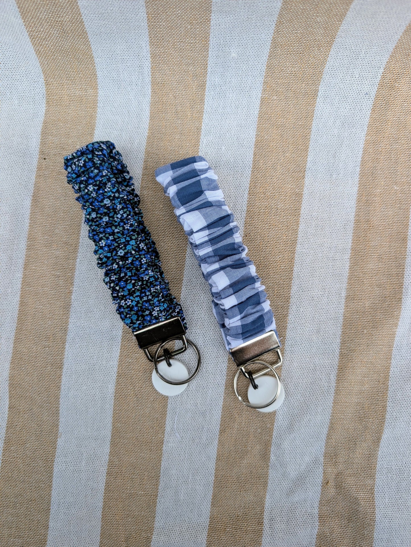 Blueberry Jam Scrunchie Keychain