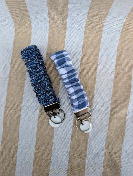 Blueberry Jam Scrunchie Keychain