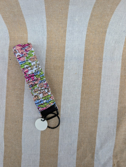 Wildflower Scrunchie Keychain