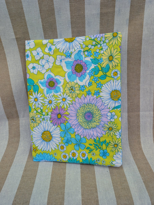 Juliet's Garden Fabric Book Cover with BONUS composition notebook