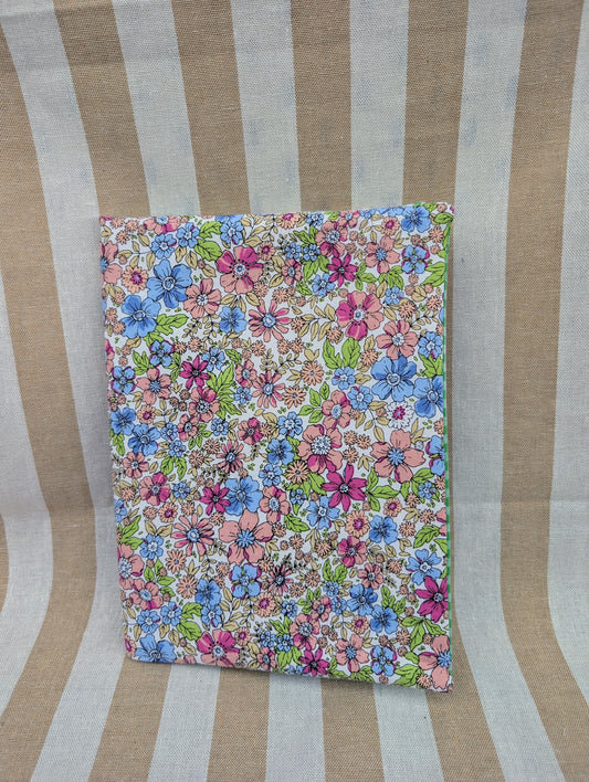 Wildflower Fabric Book Cover with BONUS composition notebook