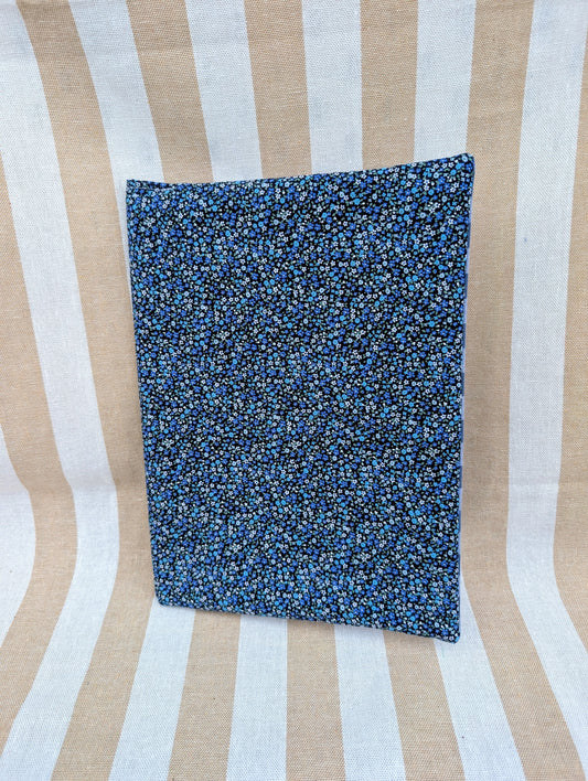 Blueberry Jam Fabric Book Cover with BONUS composition notebook