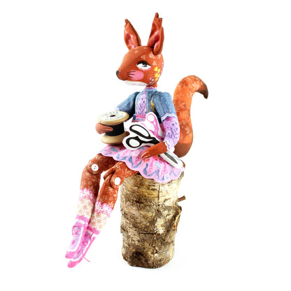 DIY Kit - Sami the Sewing Squirrel sewing kit by Miss Ella