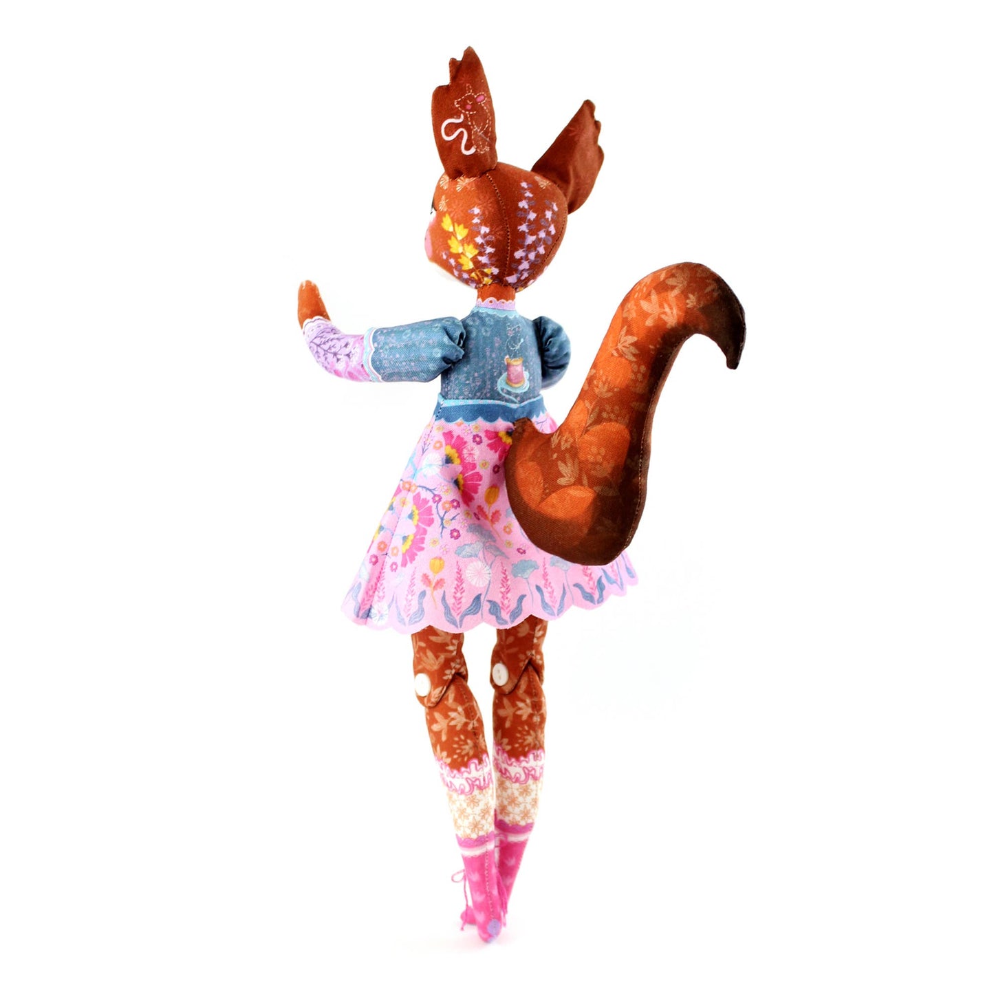 DIY Kit - Sami the Sewing Squirrel sewing kit by Miss Ella