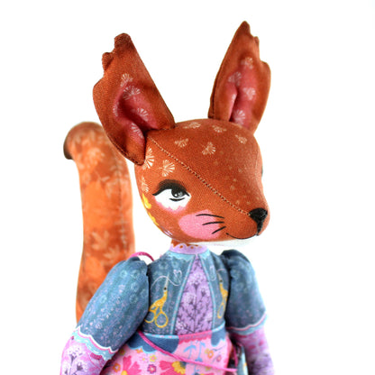 DIY Kit - Sami the Sewing Squirrel sewing kit by Miss Ella