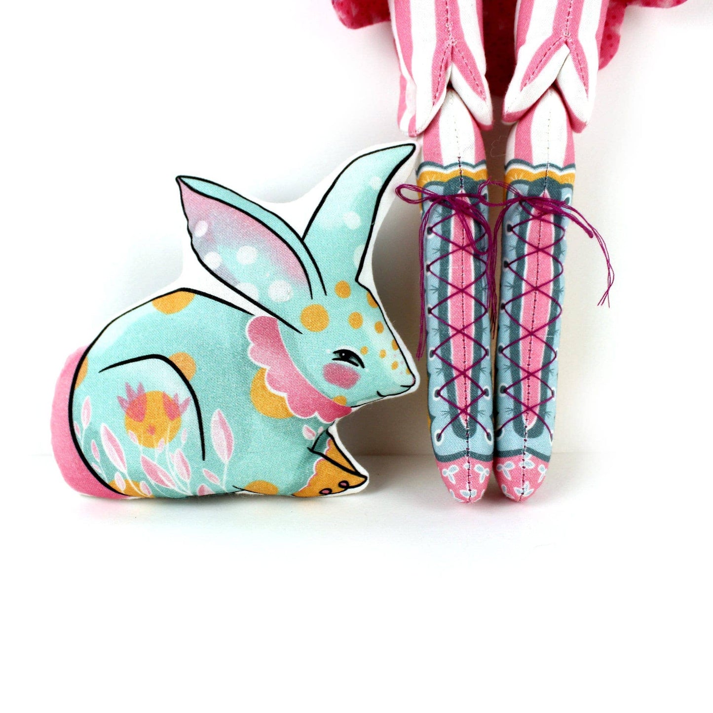 DIY Kit - Mewky the Circus Ringmaster Cat Bunny Doll by Miss Ella