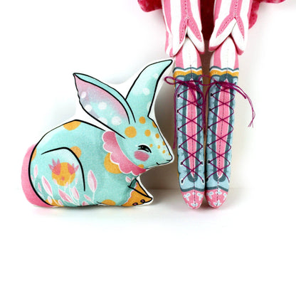 DIY Kit - Mewky the Circus Ringmaster Cat Bunny Doll by Miss Ella