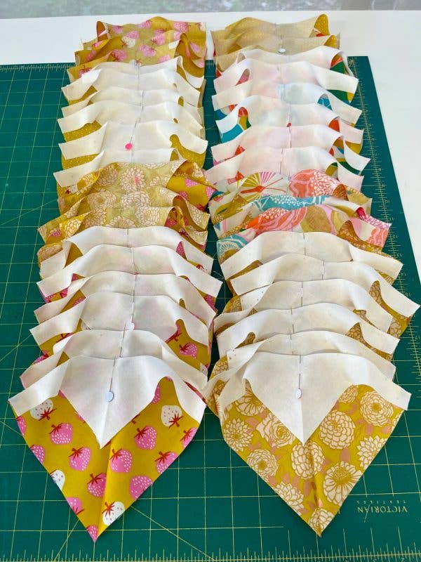 Raindrop Swirl Quilt Pattern