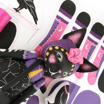 DIY Dolly Kit - Astrid the Fortune Teller Doll