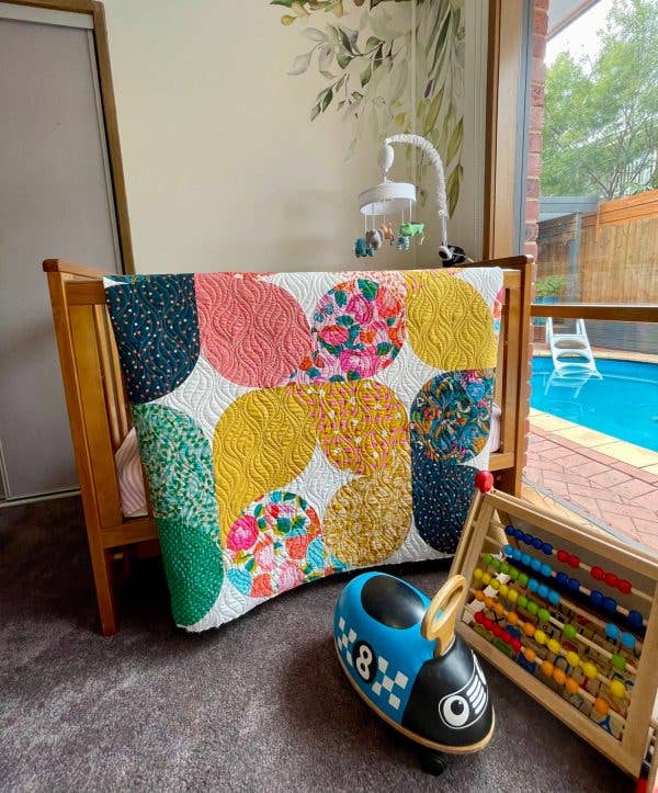 Raindrop Swirl Quilt Pattern