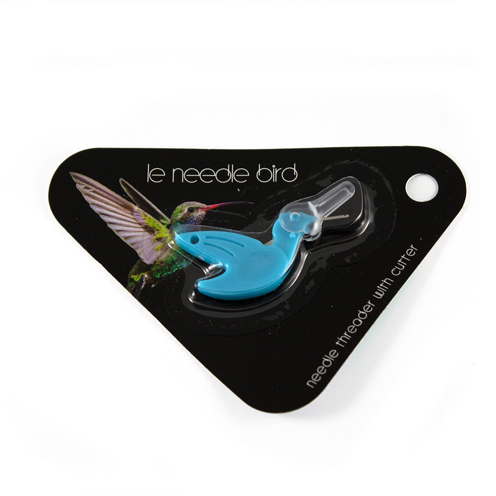 Le Needle Bird Needle Threader with Cutter