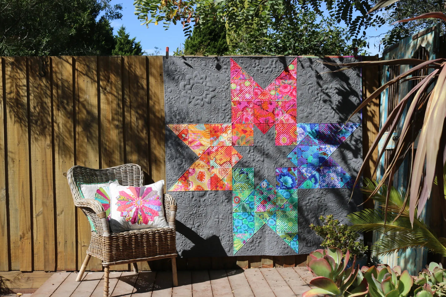 In – 2 – Stars Quilt Pattern
