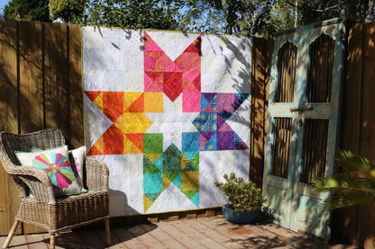 In – 2 – Stars Quilt Pattern